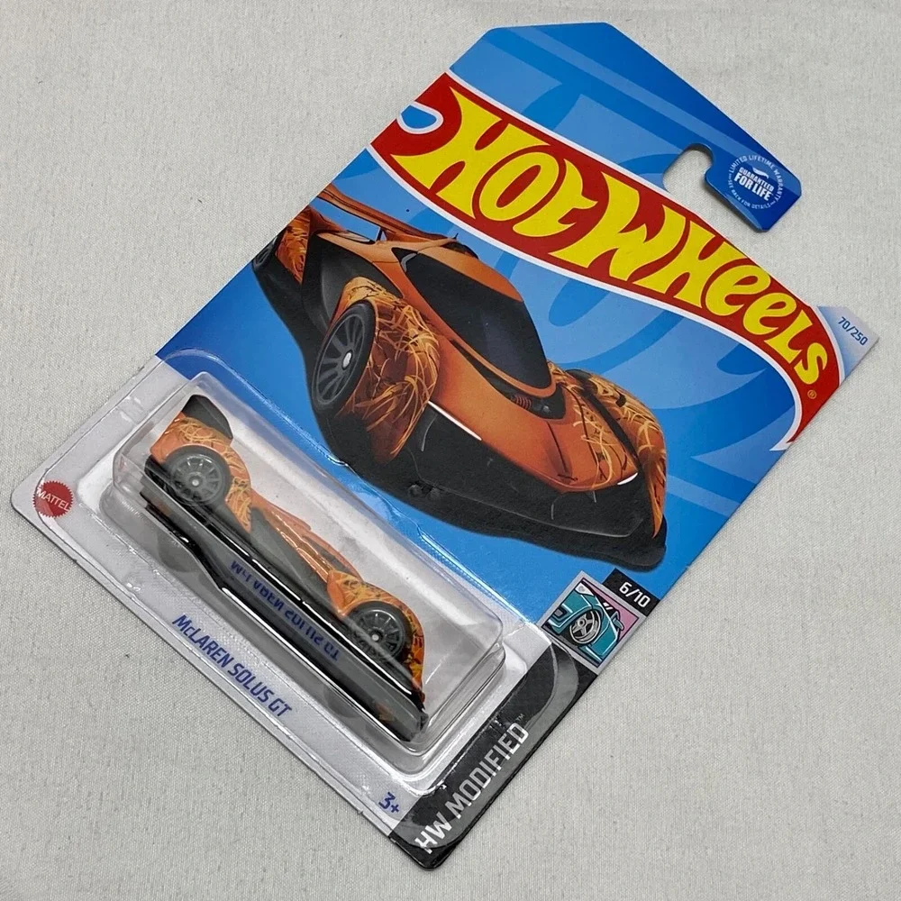 Hot Wheels McLaren Solus‎ GT Orange 70/250 HW Modified 6/10 NIP 2024